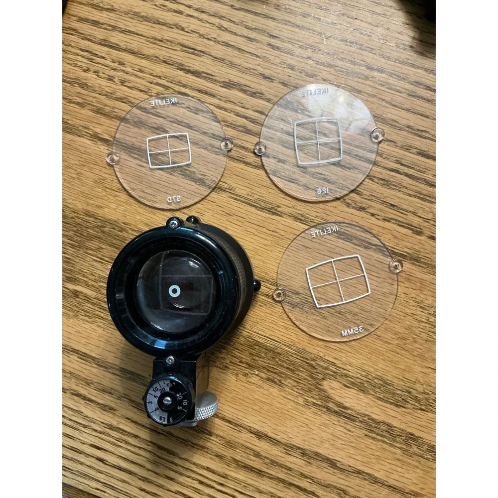 Vintage Ikelite Underwater Optical Viewfinder with 28mm 35mm 126